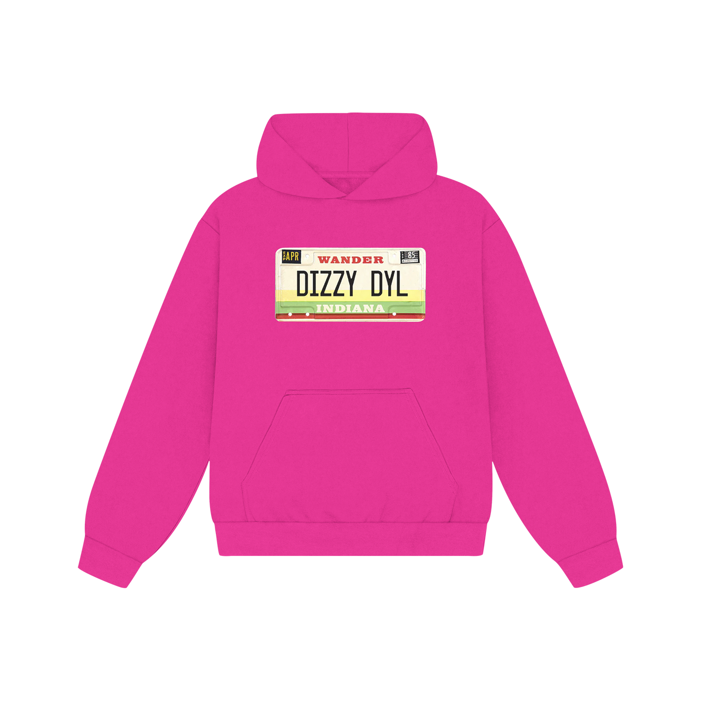 LICENSE PLATE HOODIE