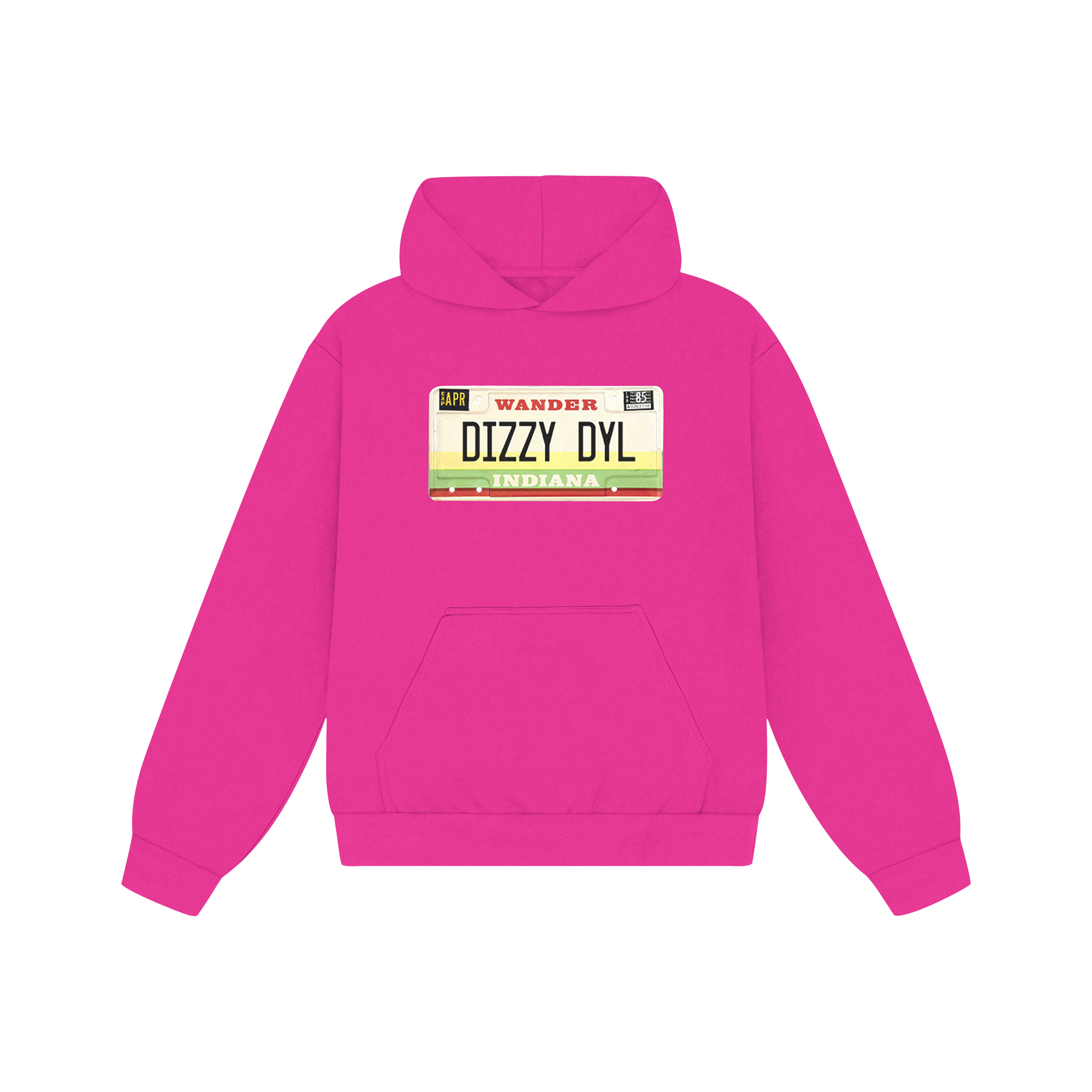 LICENSE PLATE HOODIE